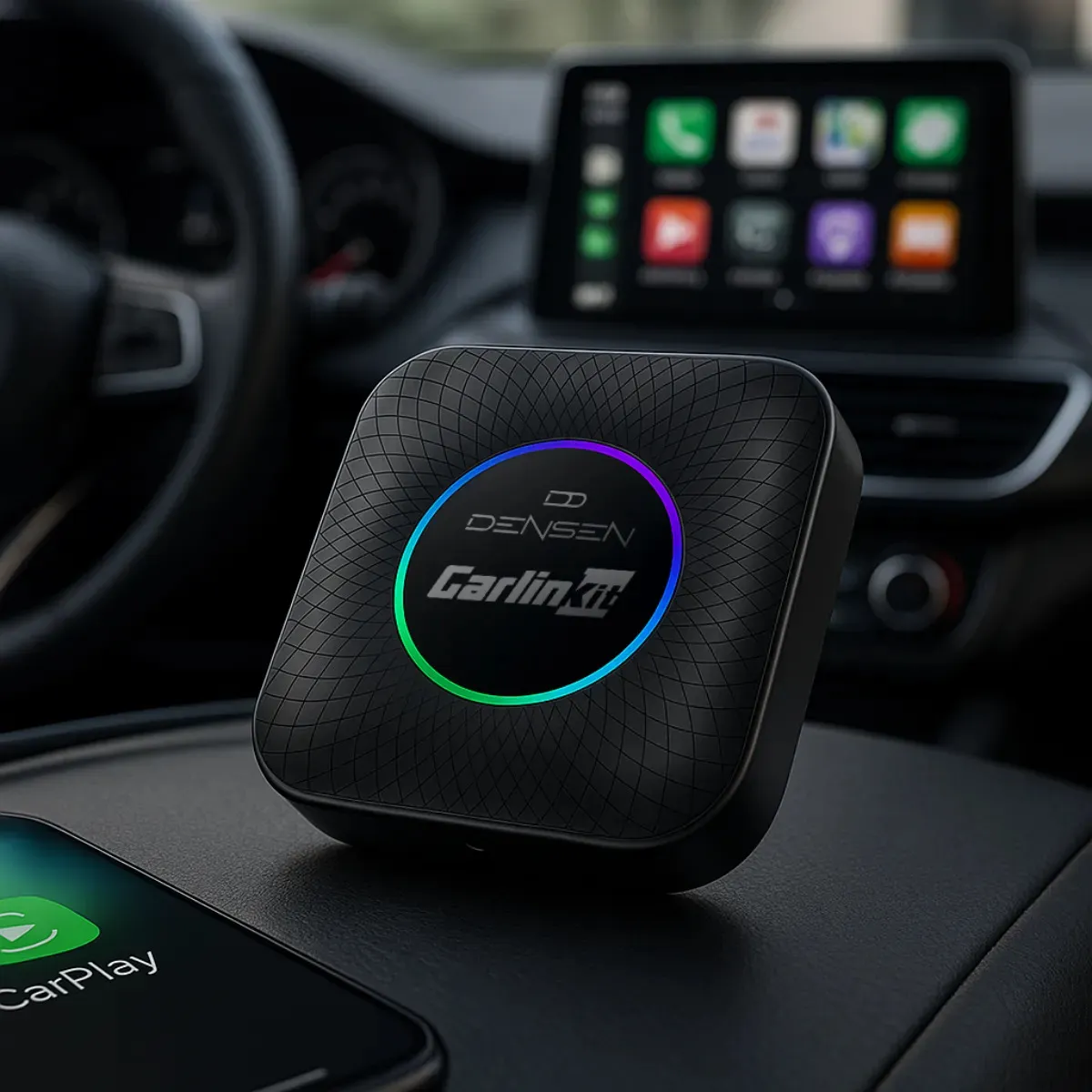Carlinkit Streaming Box 8gb + 128gb Carplay Android Auto Sem Fio Adaptador Wireless Car Play